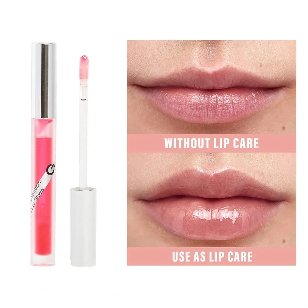 Lip Gloss- Strawberry Pink- Hydrating Shine